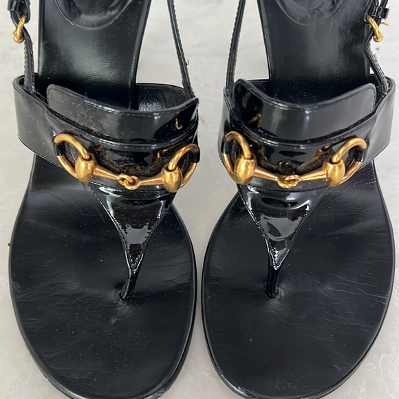 Rare Gucci Black Horse-bit buckle high heel Sandals size 10
Excellent condition - Picture 7 of 7